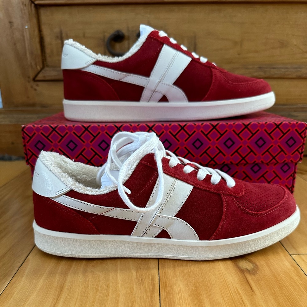 TORY BURCH NEW! Hank Court Sneakers NWT size 7